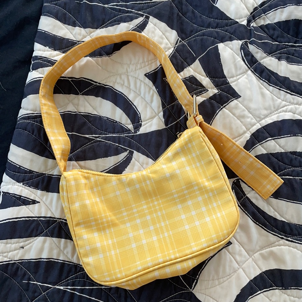 Yellow Baguette Bag